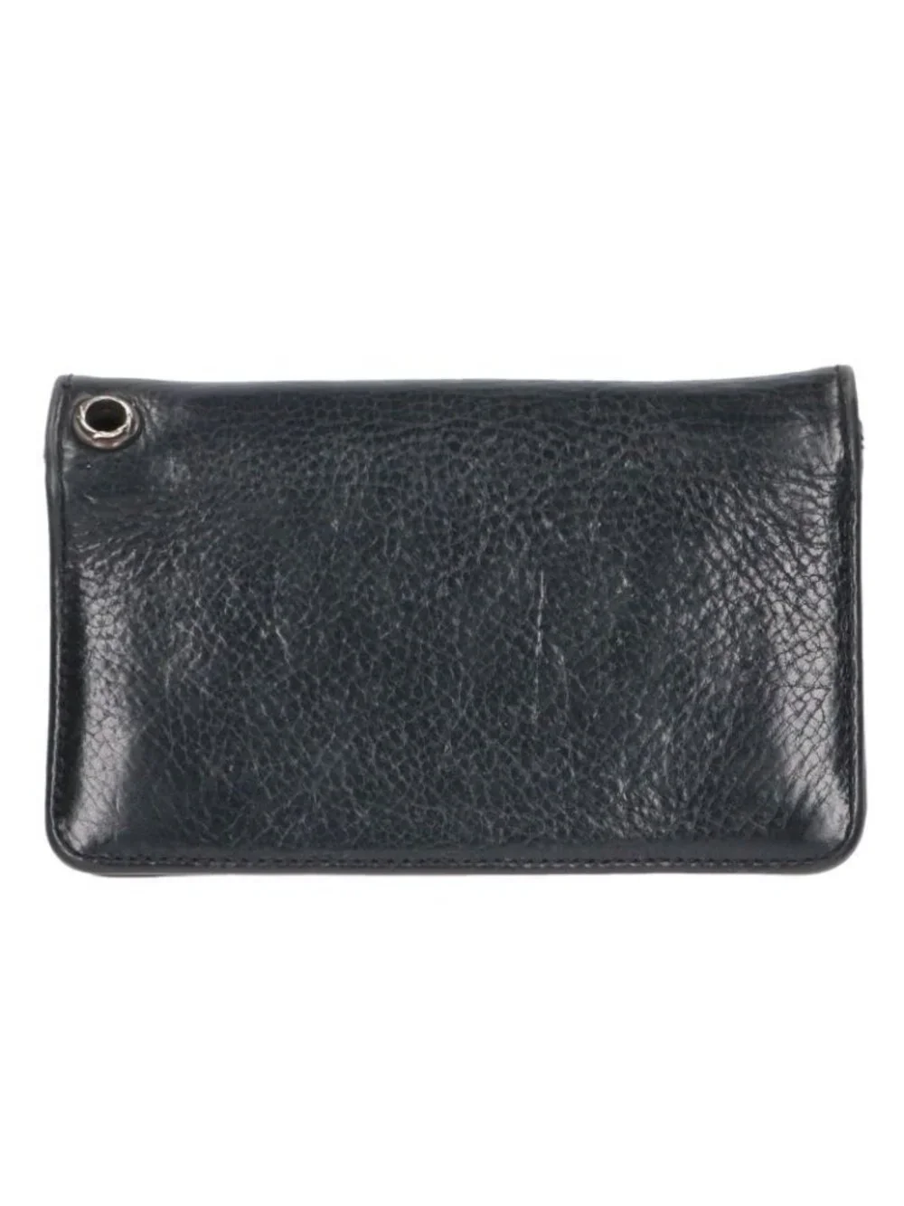 Chrome Hearts BS Flare Button Leather Wallet